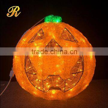 Artificial halloween lights pumpkin for sale