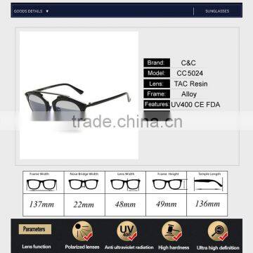 Luxury Brand Cat Eye Polarized Sunglasses Women Brand Designer Vintage Retro Fashion Sunglass Sun Glasses Polarized Men CC5024 photo-6