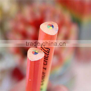 Triangle Jumbo Wooden 4C-mixed Color Pencil in Pvc Tube photo-3