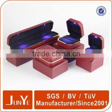 custom size ring box led light jewelry lights box