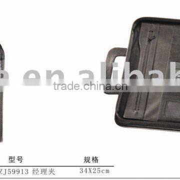 ZJ-P-59913 New Style PU Zipper Portfolio