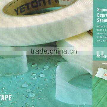 2 Layer Super Slight Tape-mark PU Seam Tape for camping tents and raincoat