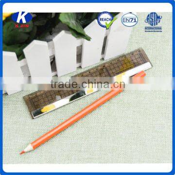 China Manufacturer Promotional 15cm Grey Transparent Lens PS Ruler With Cheap Price photo-5