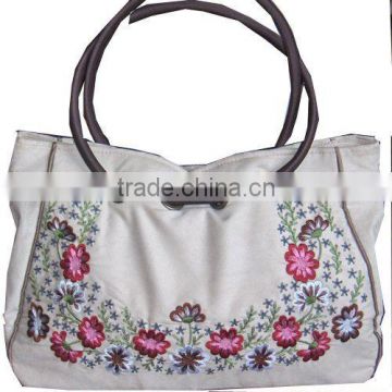 handmade embroidery handbag