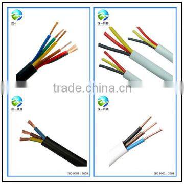 china manufacturer 8 core 1.5mm2 pvc sheath flexible control cable