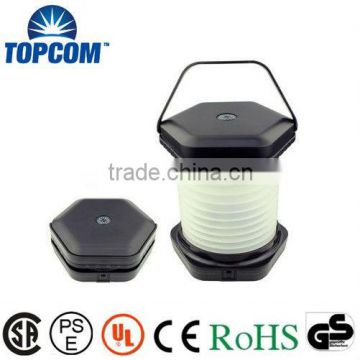 ABS 8 led folding camping lantern