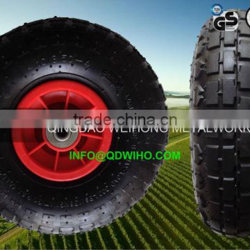 10 inch Best service Pneumatic rubber wheel