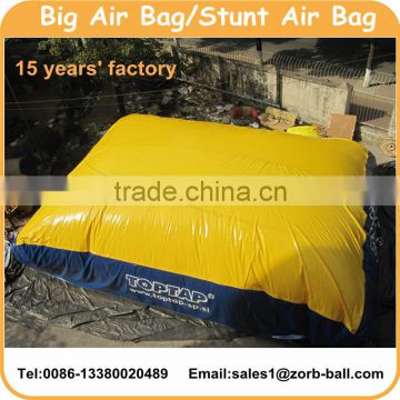 2016 Inflatable bungee air bag, air bag for bike jump