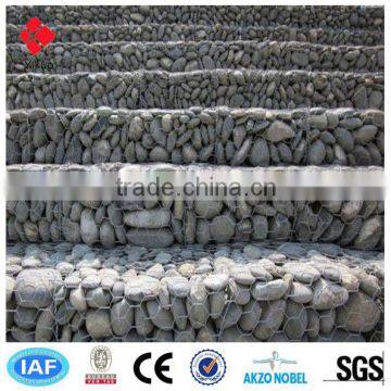 Galvanized/pvc/hexagonal Gabion Wire Mesh Box,Gabion Mesh