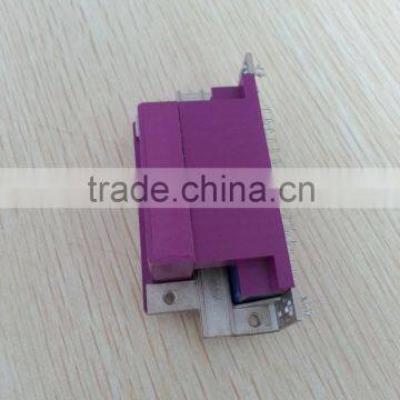Dual Port D-SUB 25p Female to 9p Male to 15p Female Right Angle Connector photo-2
