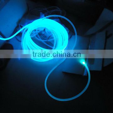 100m/rolles plastic fiber optic; side glow ;diameter10mm fiber optic light for pool light