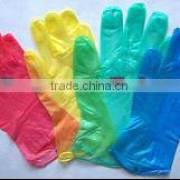 Color Vinyl Gloves