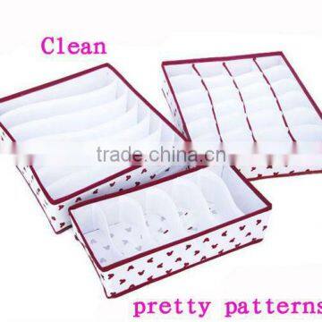 Non woven fabric small storage boxes