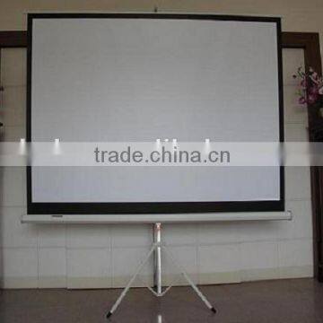 tripod portable projection screen/rear projection screen/tripod screen for exhibition