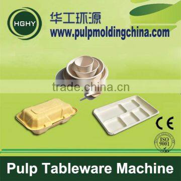 HGHY Good Price Bagasse Pulp Tabkeware Machine in China photo-5