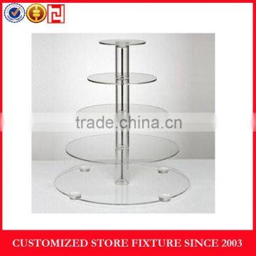 Wholesale rotating food acrylic display stand