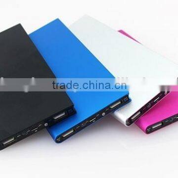 Ultrathin 8000mAh power bank portable mobile battery charger