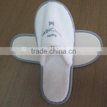 Coral Fleece Hotel Slippers with Standard EVA Sole Closed toe Slippers