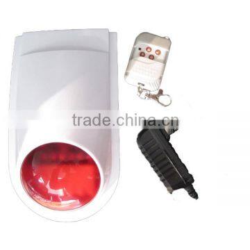 315MHz or 433MHz wireless strobe light siren for security alarm systerm