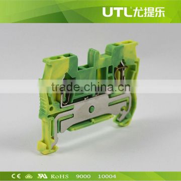 Green/Yellow Earth Terminal Block UL 1.5mm 2.5mm