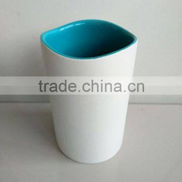 Glossy Glaze Ceramic 4-Piece Environmental Bathroom Accessory Set, Colorful Collection photo-6