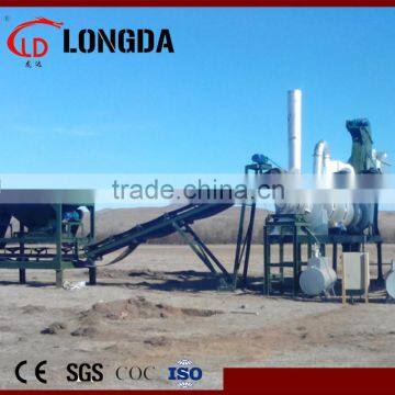 Hot selling asphalt drum mix plant with coal burner or oild burner for road construction