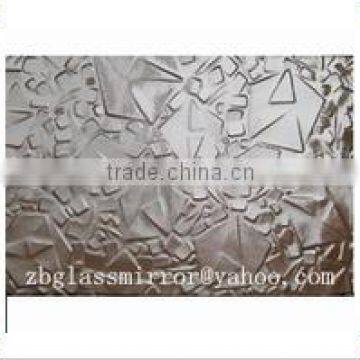 5mm fingured glass large sheet mirror in China wholesale