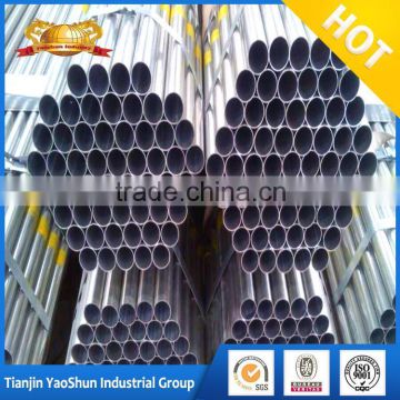 OD 21mm galvanized round pipe/ hot dip/ pre galvanized piping