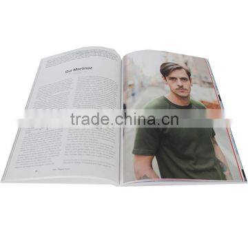 Fashion photo album magazine cheap photo book printing