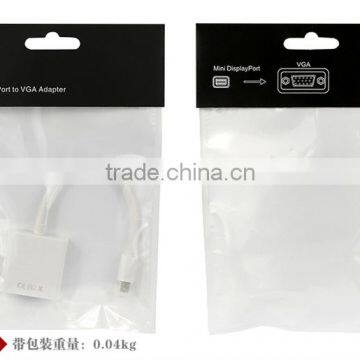 Thunderbolt Mini Displayport DP to VGA Adapter Cable photo-6