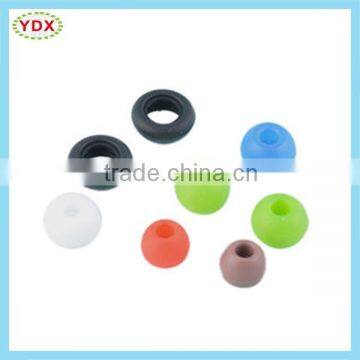 Colorful silicone ear plugs with different sizes & styles are available