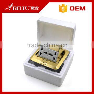 China factory switch socket Tamper Resistant Pop-up Electrical Floor Socket