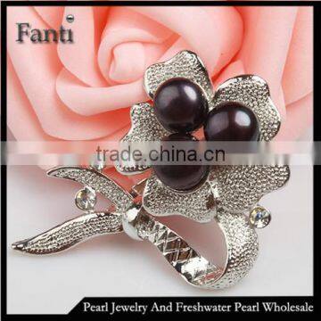 Buy pearls jewelry in china freshwater pearl brooch