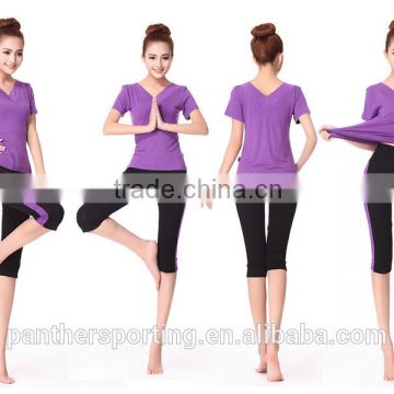 dri fit fitness slim yoga wear and lycra yoga pants, custom yoga wear