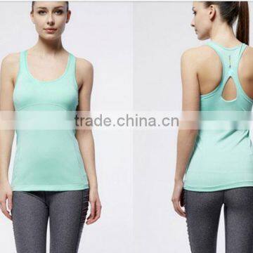 News nylon and spandex fancy top padded yoga bra top wholesale