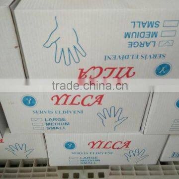 HDPE plastic gloves