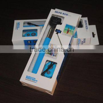 2015 Wireless Monopod Selfie Stick With Bluetooth Remote Shutter for Iphone 6 & 6 Plus photo-6