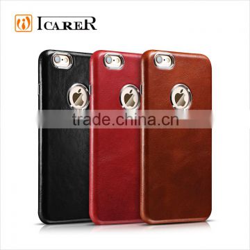 ICARER Mobile Phone Back Cover Vintage Leather Case For iPhone 6 6S Plus, High quality leather case                        
                                                Quality Choice
                                                    Most Popular