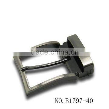 40mm straight thin edges pin buckle