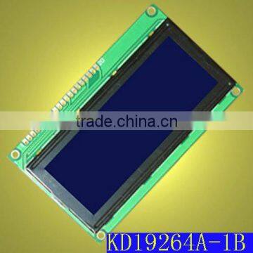 192x64 STN Negative Transmissive Blue LCD