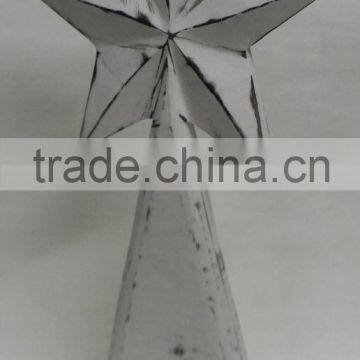 NMW-136 Wooden Christmas Tree with star Topper