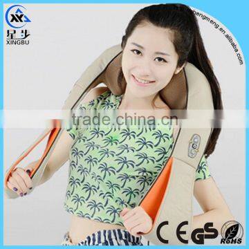 Electric shoulder and neck kneading shiatsu massager belt