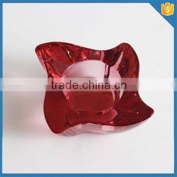 Langxu Colored Hand Painted Cheap Glass Candle Holder for Taper Candles photo-5