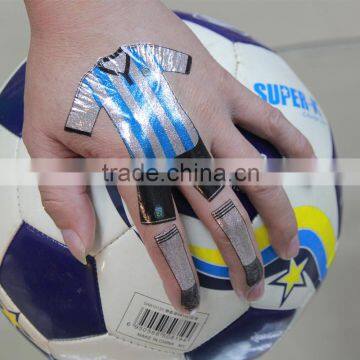 Men Soccer World Cup Soccer Uniform Set Mini Clothes Tattoo Sticker
