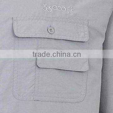 Long Sleeve Men Woven Shirt(3M15B62) photo-4