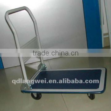 Folding flatform hand trolley