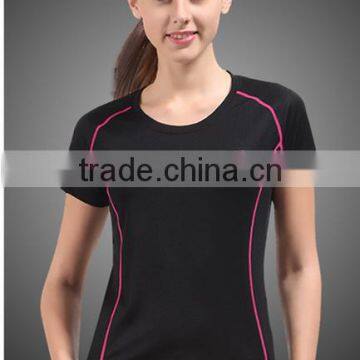 Wholesale 100 Polyester Cut and Sew T-shirt Custom for Women China Supplier photo-3
