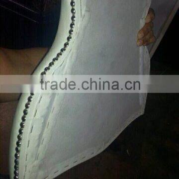 Wood French Style Leather Dining Chairs photo-3