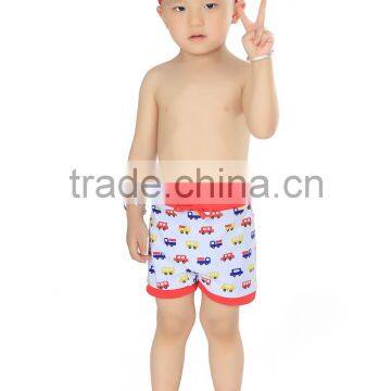 2016 swim trunk Baby Boys Swimwear Cute Prints Pants And Swimming Cap Swimsuits Children Bathing Suits Kids Summer Clothes