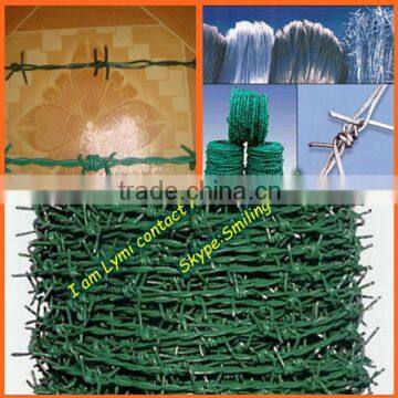 galvanized or pvc coated barbed wire